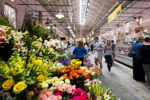 flowers sold at markets